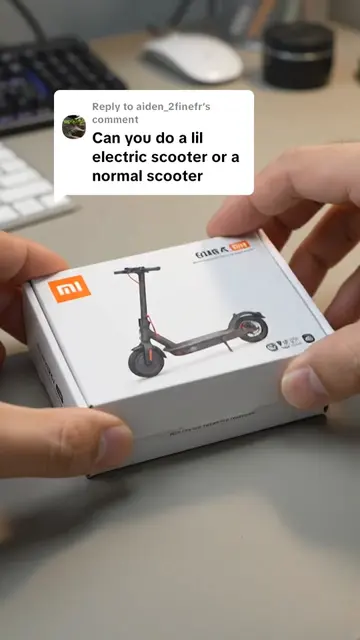 Replying to @aiden_2finefr ELECTRIC SCOOTER just went MINI 🛴⚡🔥 Tiny ride, BIG 