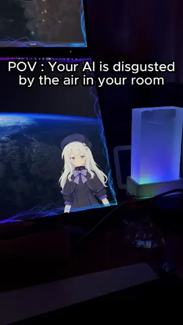 Even my AI is choking on the air in your room 😭 So I bought the CO2 sensor and 