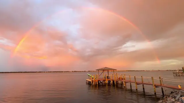 Favorite place #melbourne #cocobeach #flordia #rainbow 