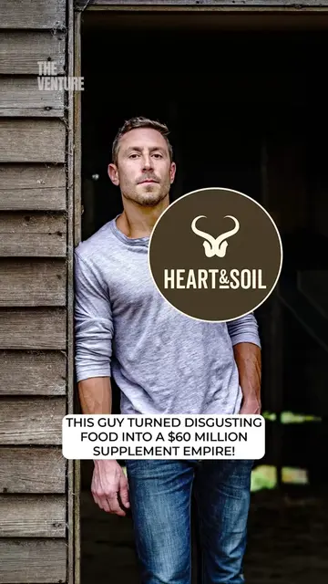 This guy turned disgusting food into a $60 million supplement empire! Back in 20