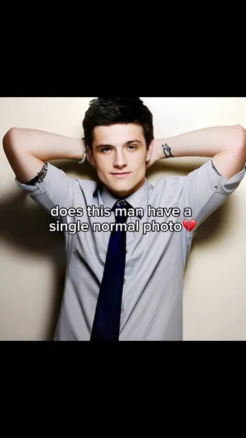 He has to be top 3 memes  #joshhutcherson #meme #photo #fyp #viral 
