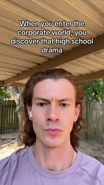 High school never ended, everyone just got LinkedIn 😭 #brennanincognito #drama 