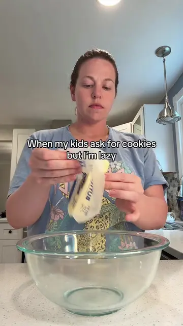 Okay, the cookies were my idea… But sometimes I don’t feel like baking them in b