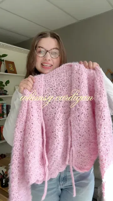so cozy and whimsical!🧚‍♀️🩰☁️ the free crochet pattern is available at stitchb