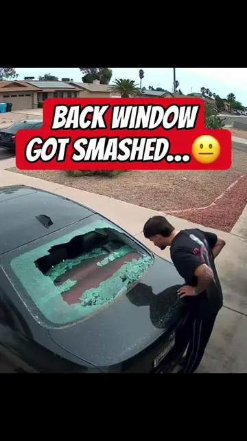 I spent $600 on this BMW with a SMASHED WINDOW 😬 #bmw #flippingcars #smashed #b