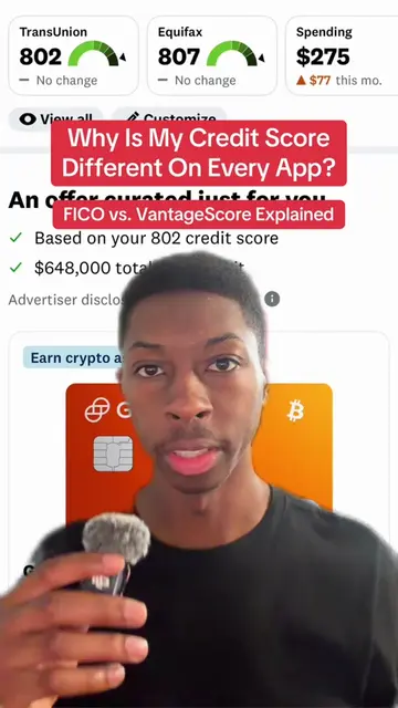 Why is your credit score different on every app? 🤔 One app might show you a Van