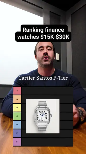 Ranking finance watches $15K-$30K Click the link in my profile for the newslette