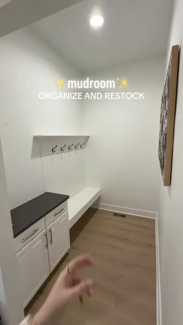brand new mudroom organize and restock the lockers with everything for back to s
