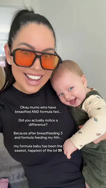 Look, stopping breastfeeding wasn’t by choice… it was just the way the cookie cr