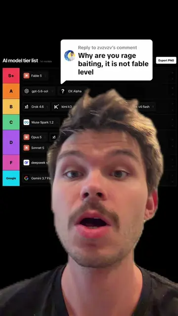 Replying to @zvzvzv OX Alpha is probably moving down my AI model tier list once 