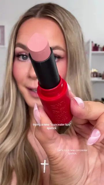 Trying a new concealer lips lipstick! @makeupforever rouge artist forever matte 