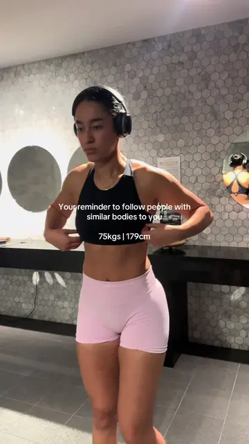 Chasing a body that isn’t yours is a losing battle. I’m 179cm and will never  ge