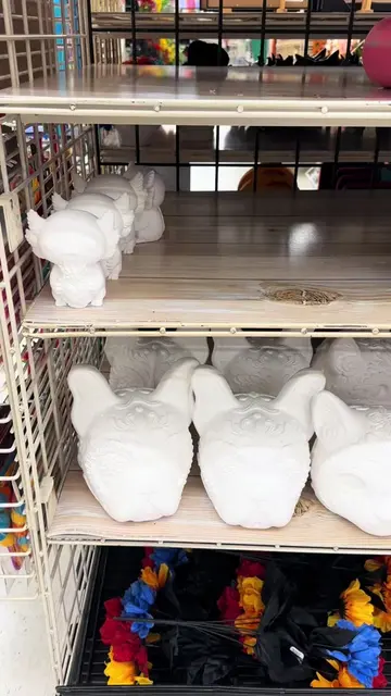 Found these gorgeous Day of the Dead paintable frenchie heads @Michaels Stores #