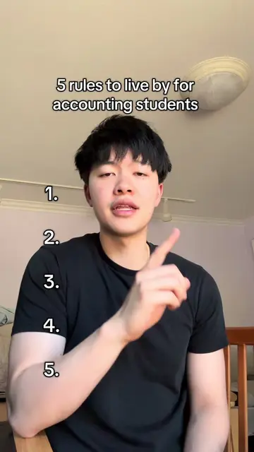 simple rules to guide you along #cpa #accounting #accountant #accountingstudents