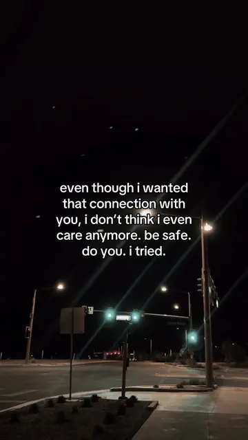 There’s a different kind of sadness that comes when you’re not even angry anymor