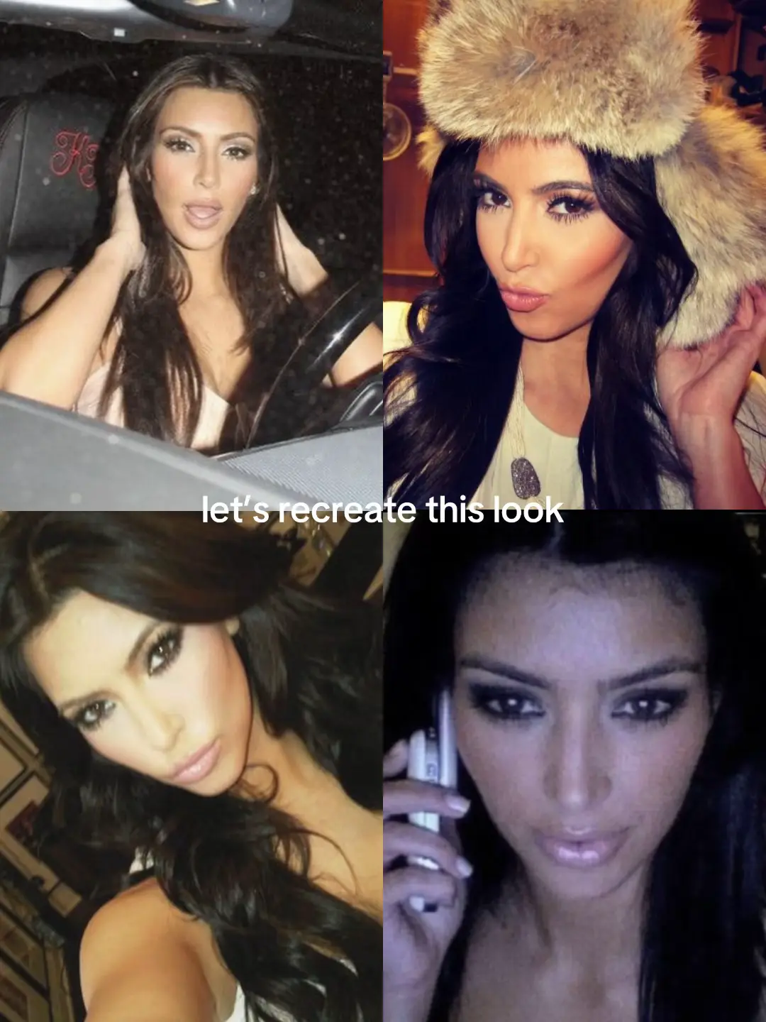 oh Kim Kardashian 2000s Glam, you will forever be missed. Kim K was def one of t