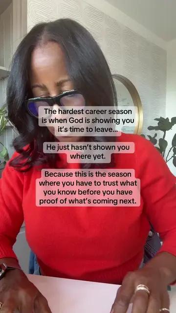 Sometimes knowing comes before evidence. You may not know what’s next yet. That 
