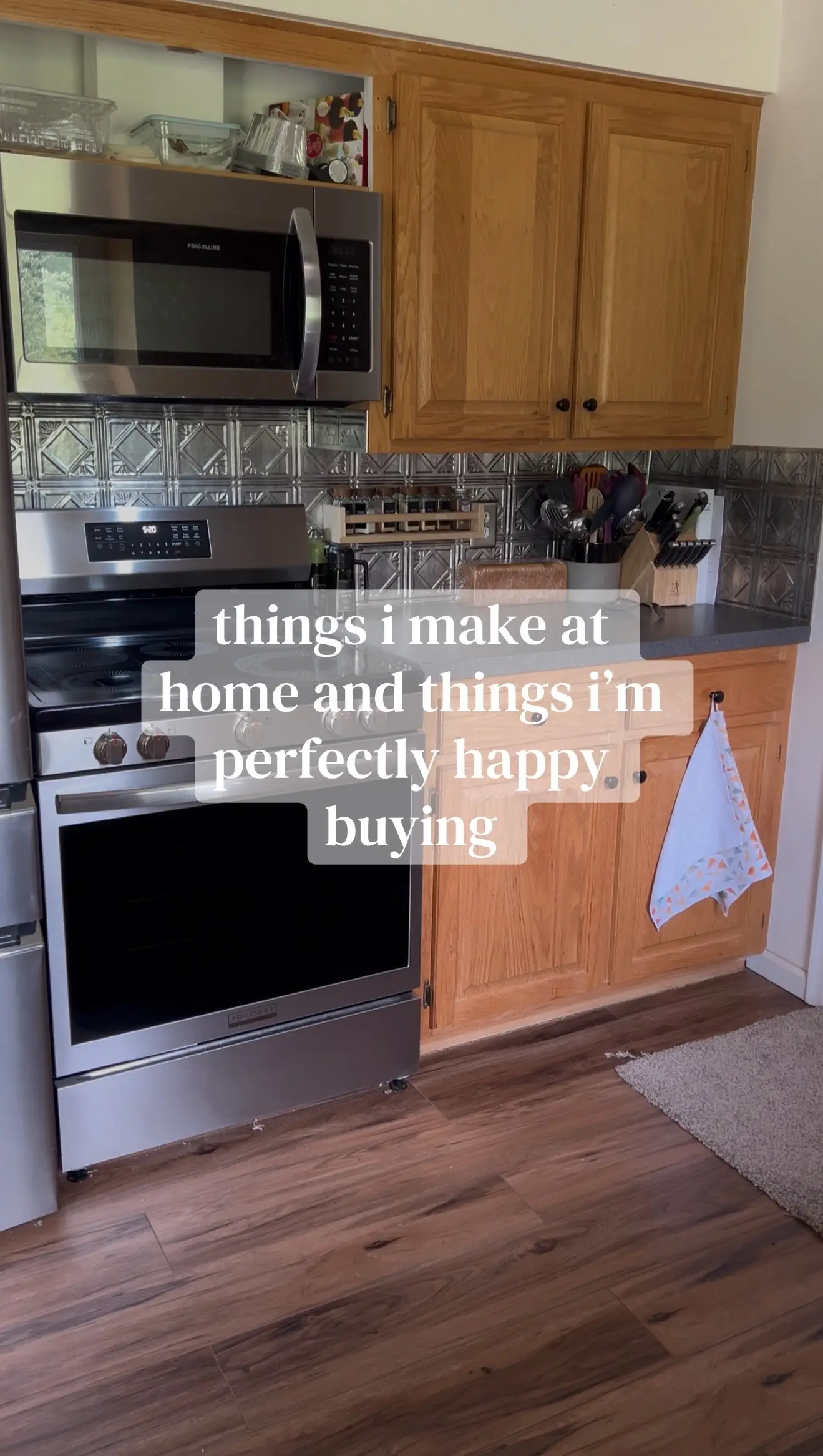 I don’t think homemade living has to mean making absolutely everything yourself.