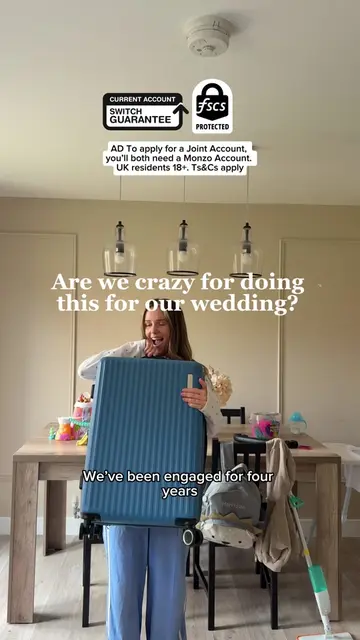AD Are we crazy for planning this for our wedding? 💒💍 But at least our savings