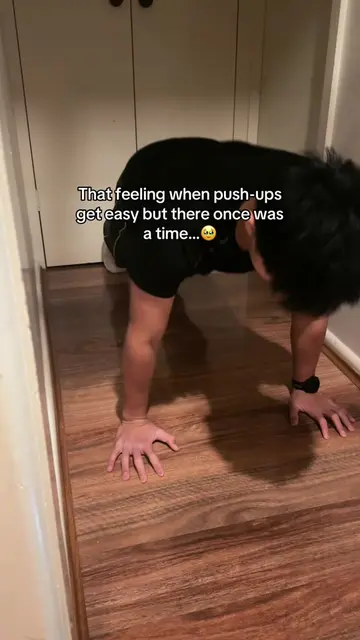 So great to look back when i used to struggle with push-ups. Keep going and you 