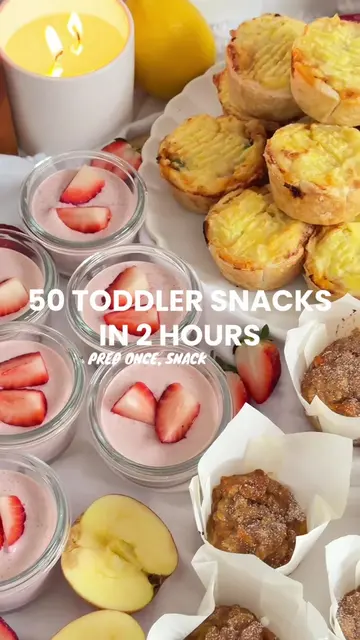 Toddler meal prep to make feeding little ones all week easier 🤍 This week I mad