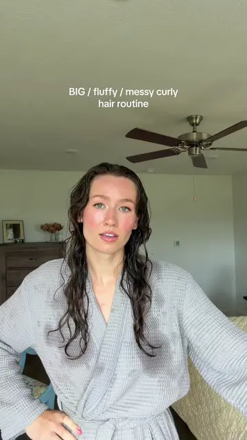 big big hair routine! 🤠 @Ouidad @Rizos Curls @Plaine Products #curlyhairroutine