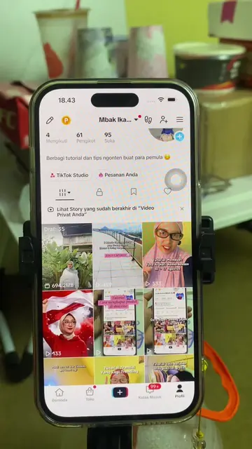 Cara membuat video lirik lagu gratis di tiktok #tutorial #tutorialeditvideo #lir