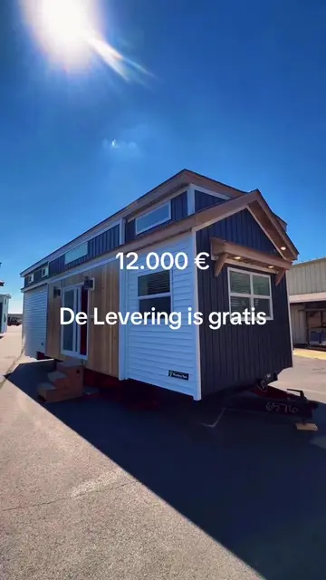 Stacaravan,tiny house #belgië #namur #fyp 