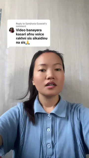 Replying to @Samjhana Gyawali  Videoma Voiceover kasari garne? Video banayara ka