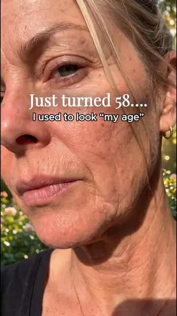 At 58 I looked exactly my age. By 60 I didn't. Here's the only thing that change