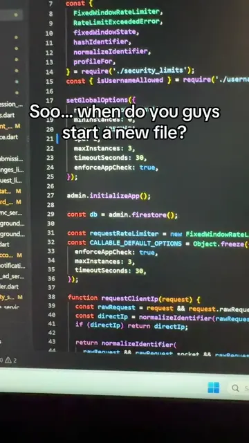 If it has something in common, it goes in the same file #coding #programming #de