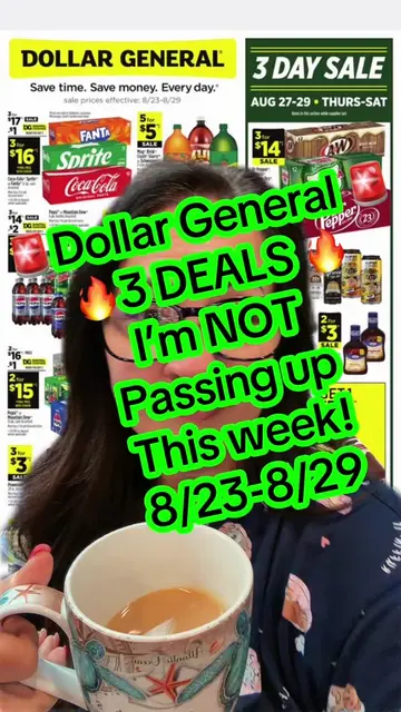 🛑Dollar General🛑 3 DEALS I’m NOT Passing up this week!! 🔥🔥All kinds of thing