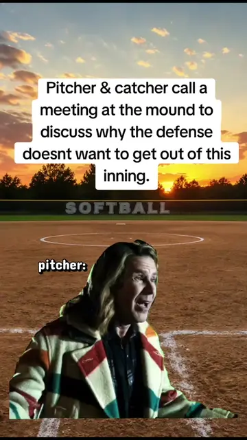 When the defense is having one of those innings… so pitcher & catcher meet at th