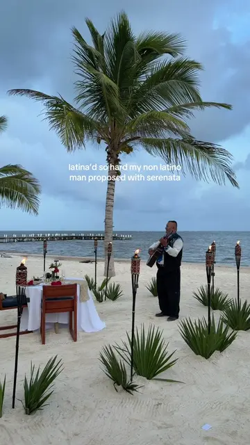 que te amen en español >>> 🥹 #serentata #latina #mexicana #proposal #engaged 
