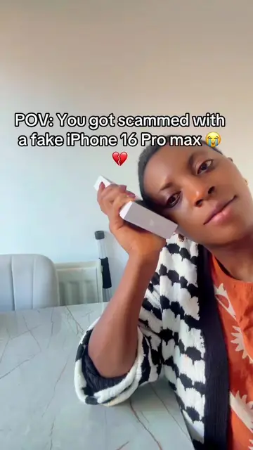 Guys be careful when buying an iPhone #iphone #apple #scam #fakeiphone #tiktokuk