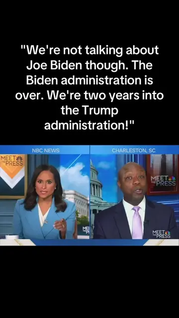"We're not talking about Joe Biden though. The Biden administration is over. We'