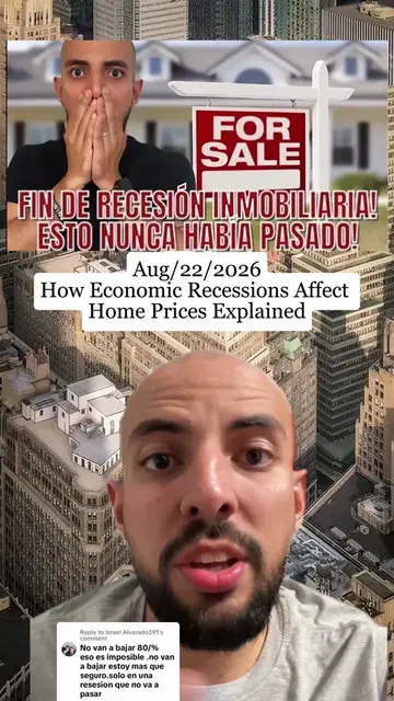 Are house prices really going to drop due to a recession? 🤔 Let's break down th