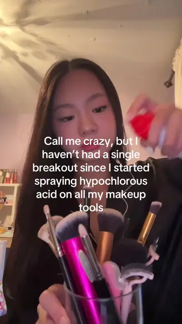 love the way my brushes feel clean without me having to ACTUALLY clean them @Dr.