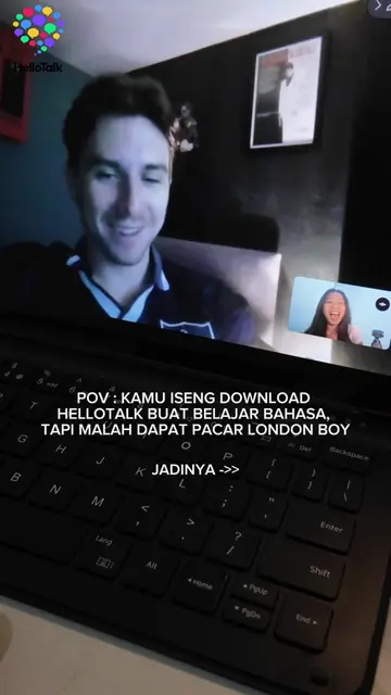 Gas download hellotalk gak sih, siapa tau isengiseng berhadiah kan hahaha 🤏 #lo