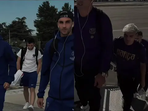 Hoy juegan su primer partido oficial en su liga, separados… #ferrantorres #pedri
