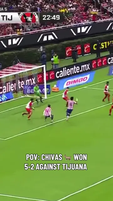 GUYSSS 5-2 😃❓ #chivas #ligamx #futbol #tijuana 