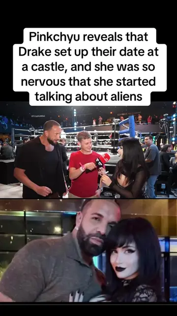 Pinkchyu reveals that Drake set up their date at a castle, and she was so nervou