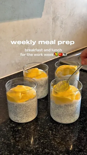 what’s on the menu this week! this was one of the quickest meal preps I’ve done 