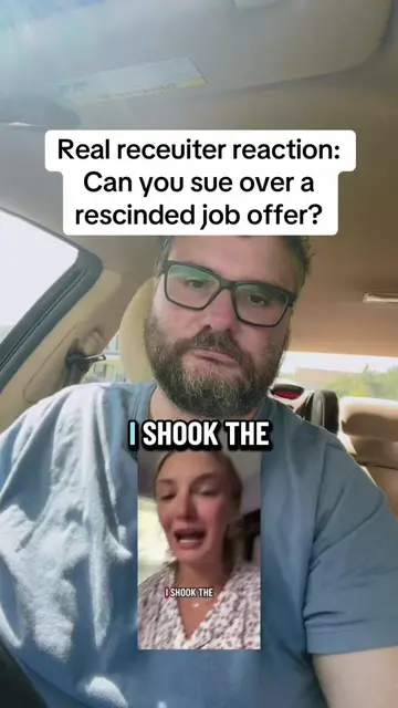 Stitch with  @sigsnap A rescinded job offer is one of the worst things that can 
