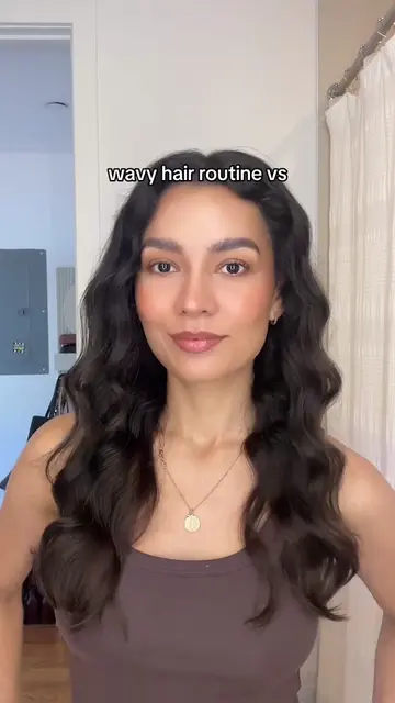 a good wavy hair routine helps so much bring out the best of your wavy hair 🙂‍↕