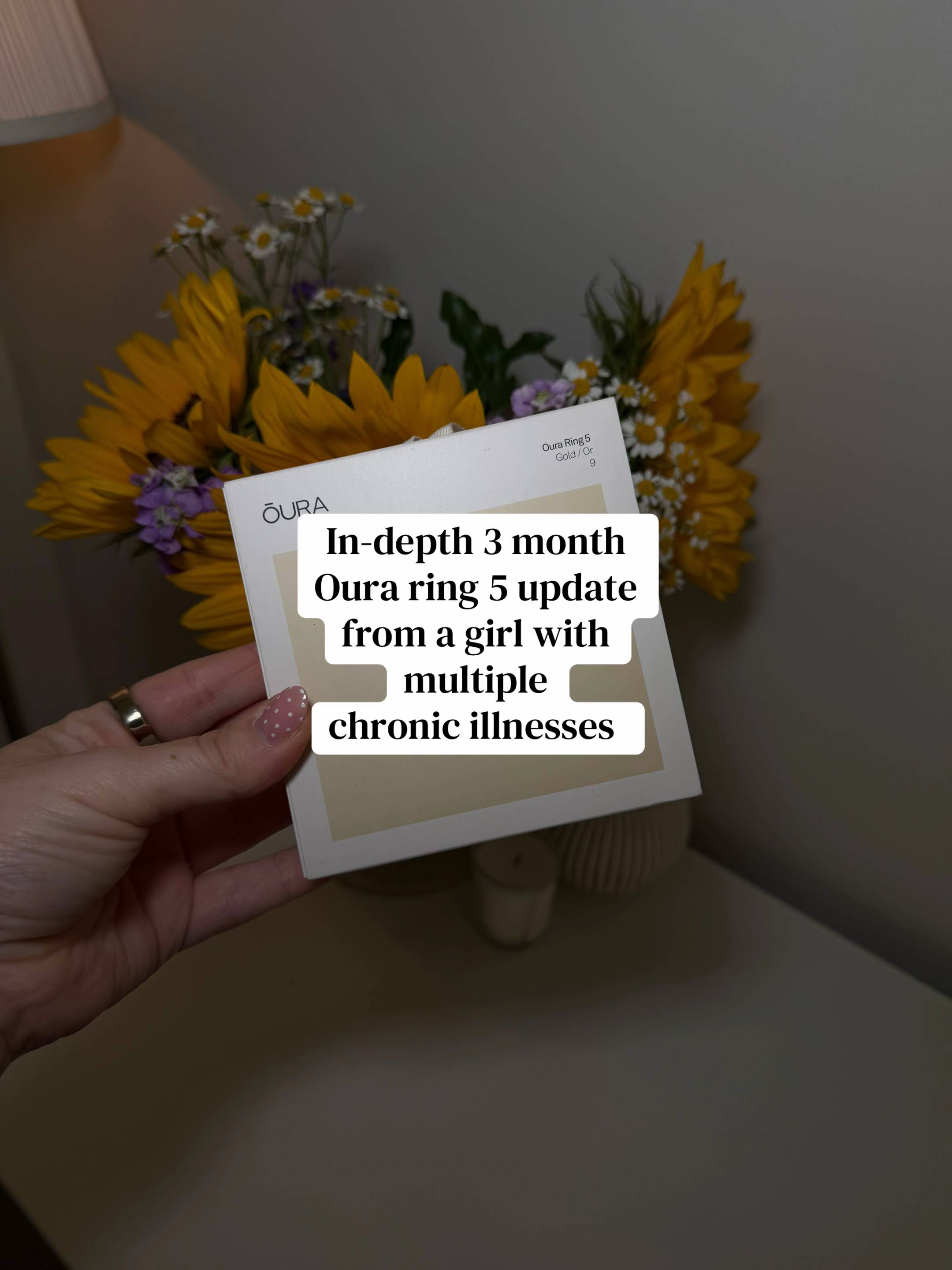 In-depth Oura ring 5 update and review from a chronic illness perspective. If yo