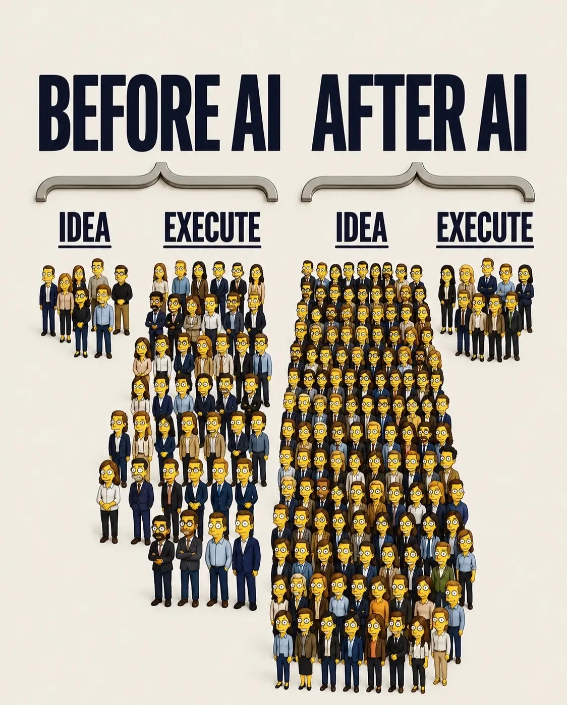 For years, the rule was simple: ideas were easy to come by, but execution was ha