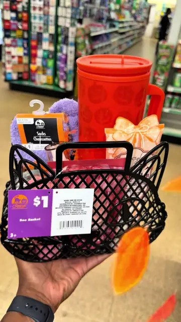 POV: you make a Boo Basket almost entirely from Dollar Tree 🎃👻🧡 Boo Basket se