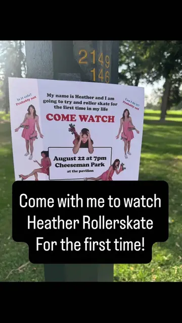 I don’t know you, Heather, but it was amazing watching you skate for the first t