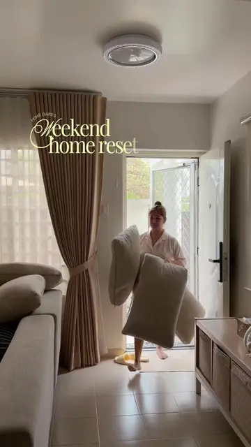 weekend reset 🏡 no better feeling than a clean home to make you feel ready for 